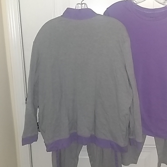 5pc lav/gray weekend set - Picture 3 of 12